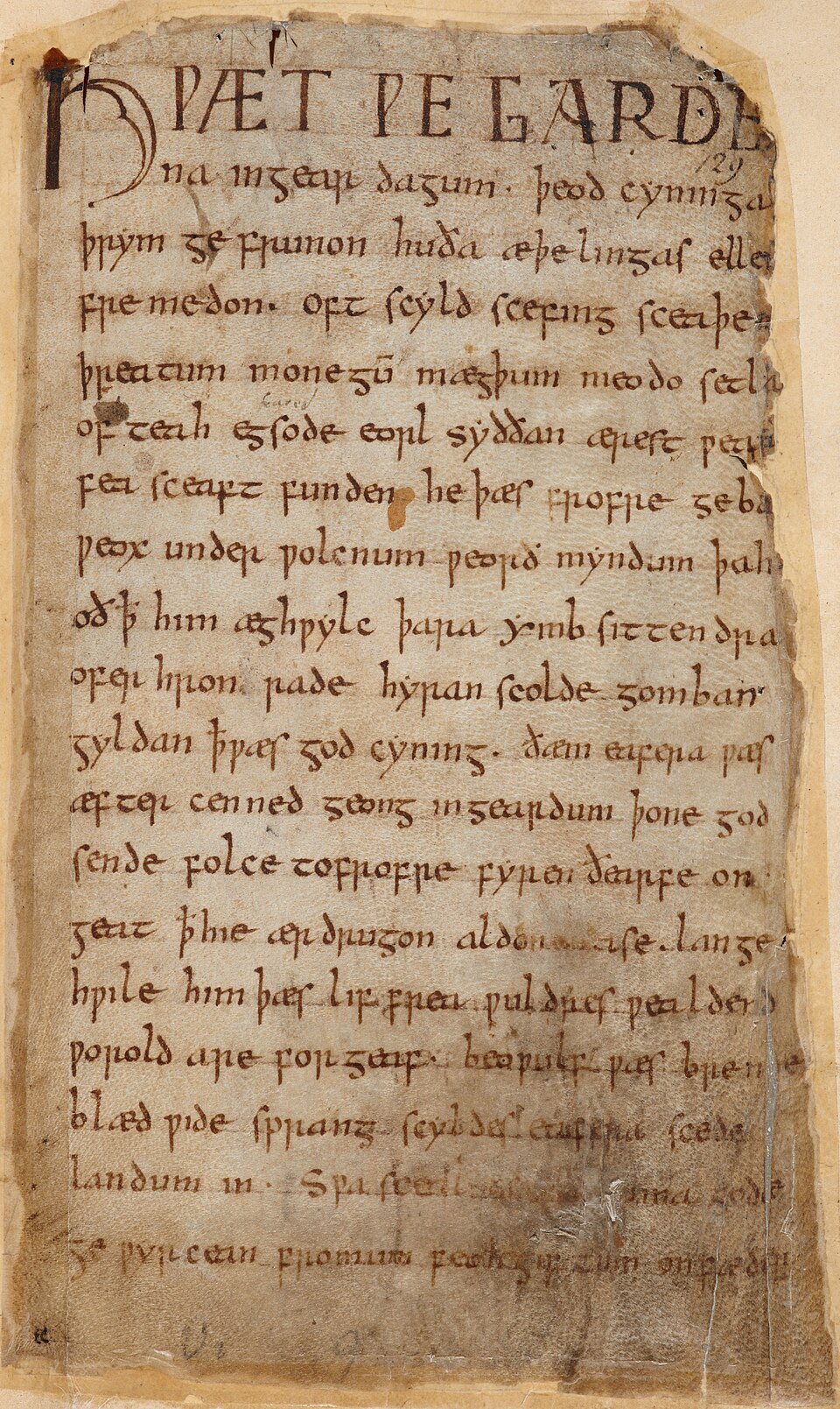 A discussion about Beowulf – which translation to read? And more…